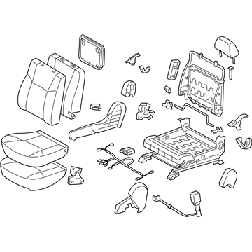 Toyota 71100-AD070-B4 Seat Assembly