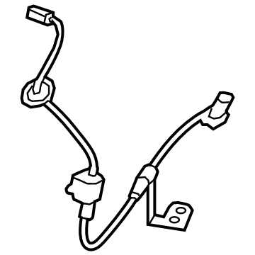 Hyundai 58960-K2000 Cable Assembly-ABS.EXT, RH