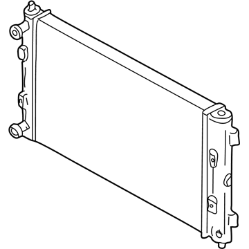 Mopar 5017619AA Engine Cooling Radiator