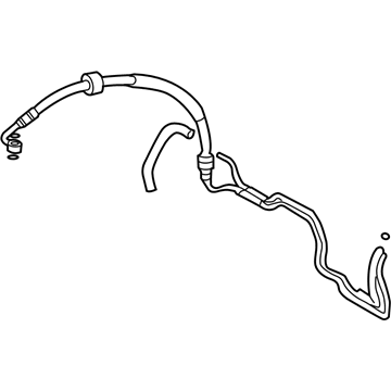 Kia 575101F001 Hose Assembly-Power Steering Oil Pressure