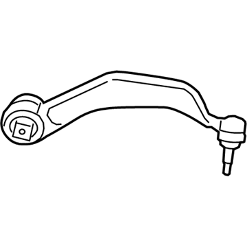 BMW 31-10-6-861-165 Left Tension Strut With Rubber Mounting