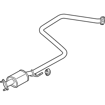 Kia 28650G5120 Center Muffler Assembly