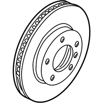 BMW 34-11-6-864-058 Brake Disc, Ventilated