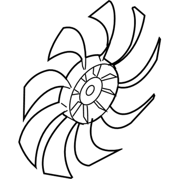 Infiniti 21486-1BH0B Fan-Motor