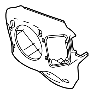 GM 84498524 Rear Shroud