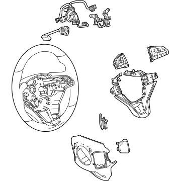 GM 84874697 Steering Wheel