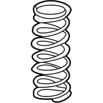 Toyota 48131-35160 Spring, Front Coil, RH