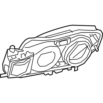 Toyota 58409-47031 Lid Assembly