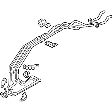 Nissan 92460-1JA0A Pipe Rear Cooler, Higher