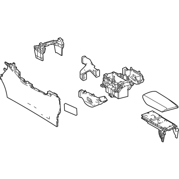 Toyota 58810-48620-C0 Console Base