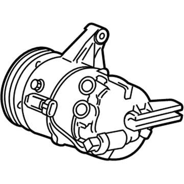 GM 19354842 Air Conditioner Compressor Kit