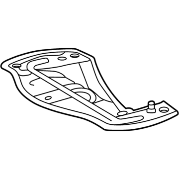 Lexus 58311-24050 Pan, Rear Floor