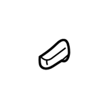 Honda 81631-S5A-013ZB Knob, L. Reclining *YR169L* (MILD BEIGE)