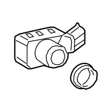 Lexus 89341-06070-A4 Sensor, Ultrasonic