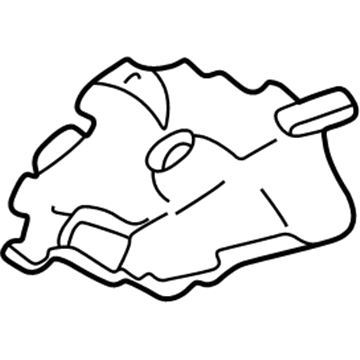 GM 12376704 Reservoir, Coolant Recovery