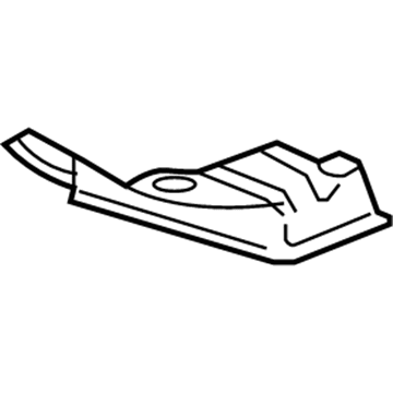Honda 74601-SLN-A10 Plate, Floor Heat Baffle