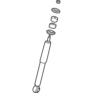 GM 30023666 Rear Shock Absorber