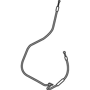 BMW 52-20-7-385-918 Bowden Cable, Unlocking