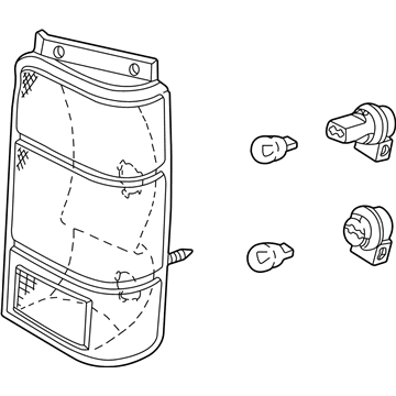 Ford F75Z-13404-AC Tail Lamp Assembly