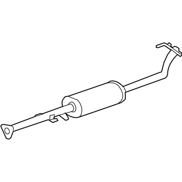 Honda 18220-SWA-A11 Pipe B, Exhuast