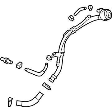 Hyundai 31030-S8550 Filler Neck & Hose Assembly