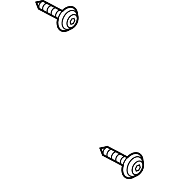 Ford -W711158-S450B Bumper Cover Screw