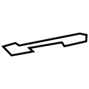 BMW 51-44-7-393-391 Seal For Air Outlet Duct, Left