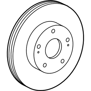 Lexus 43516-30041 Disc, FR LH