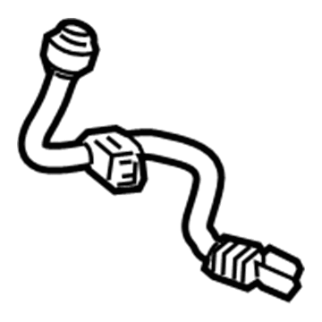 Acura 01466-TK4-A00 Hose Set, Right Rear Brake