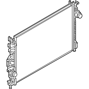 Ford CV6Z-8005-U Radiator