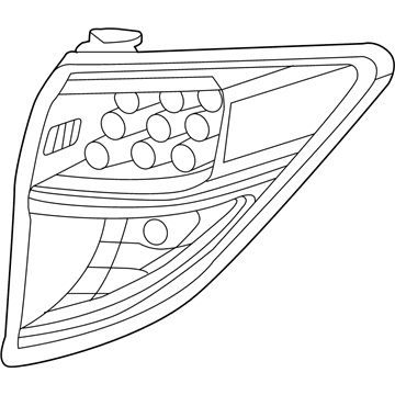 Honda 33552-T7W-A31 LAMP UNIT, L.