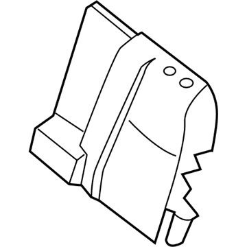 Nissan 88670-3KA0A Trim Assembly-Back, 2ND Seat LH