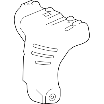 GM 25186216 Heat Shield