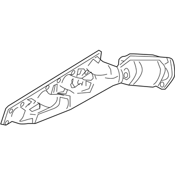 Infiniti 14002-1LA0D Manifold Exhaust W/CAT, RH