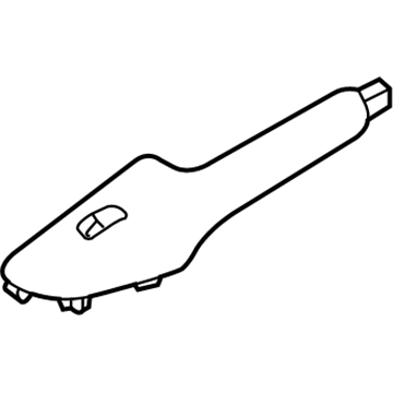 Hyundai 93580-2E000-DD Rear Power Window Sub Switch Assembly, Left