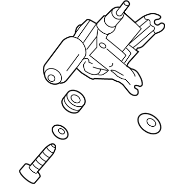 GM 20897463 Rear Motor