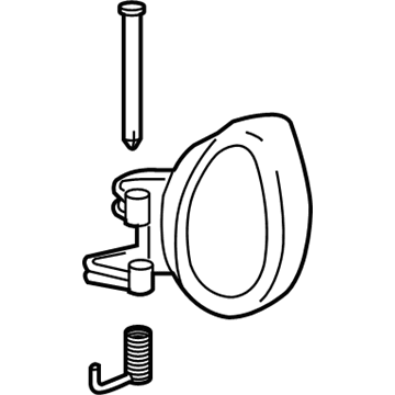 GM 19299614 Handle, Inside