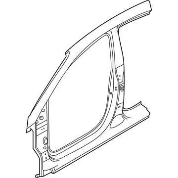 Hyundai 71110-J0A00 Panel Assembly-Pillar Outer, LH