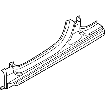 Hyundai 71322-J0D00 Panel-Side Sill Outrer, RH