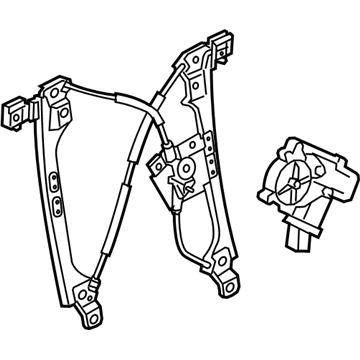 GM 84631516 Window Regulator