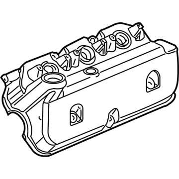 Acura 12310-P5A-000 Cover Assembly, Driver Side Cylinder Head