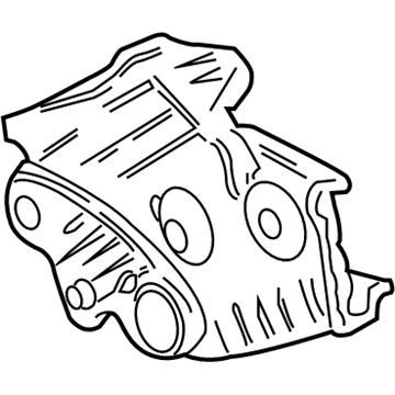 Acura 11810-P5A-000 Cover, Timing Belt (Lower)
