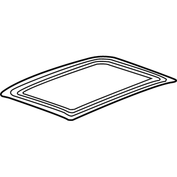 GM 22967972 Sunroof Glass