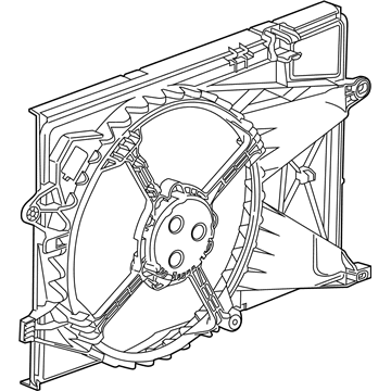 GM 95352366 Fan Shroud