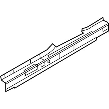 Hyundai 65170-1E000 Panel Assembly-Side Sill Inner, LH