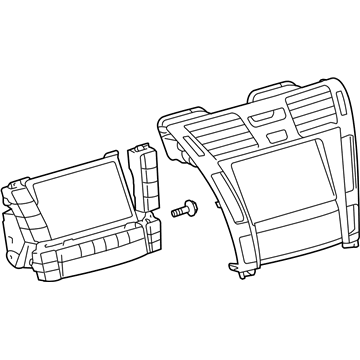Lexus 86431-50070 Display, Display & Navigation Module