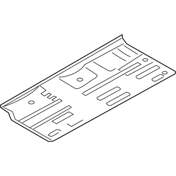 Hyundai 65120-A5000 Panel Assembly-Center Floor Side, R