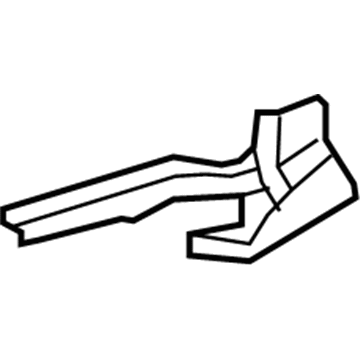 Honda 60120-SLN-A00ZZ Hinge, Passenger Side Hood