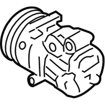 Hyundai 97701-2B300 Compressor Assembly