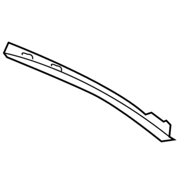 BMW 51-42-7-398-909 Light Saber Trim Inner Left